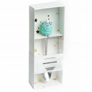 Чайная ложка "Голубой macaroon с кремом" JULS SMALL BAKERY  335346 Голубой