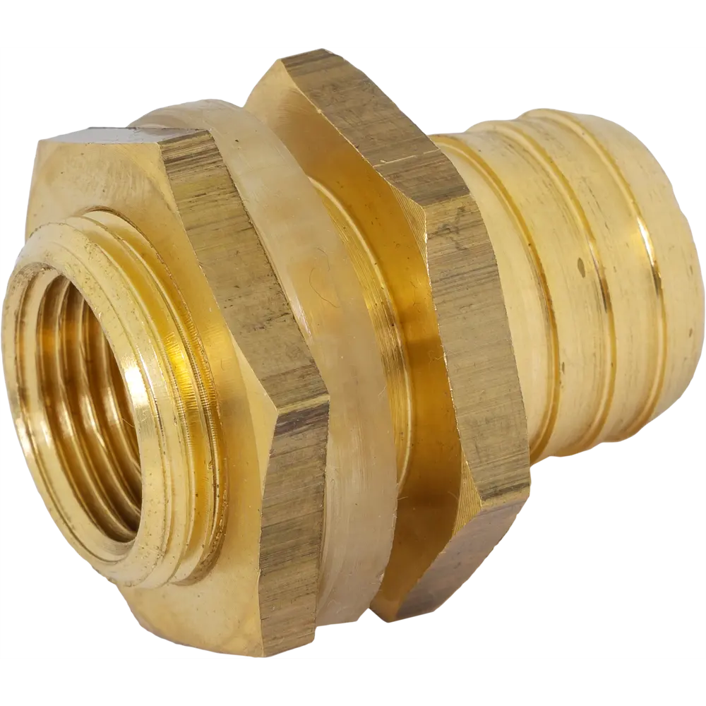 BOUTTE Латунная гайка-переходник для подключения крана к бочке 14585610 STLM-0961494