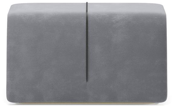 SM Living Couture Подставка для ног / скамейка из бархата и кожи Couture Pff_03 - Вид №1