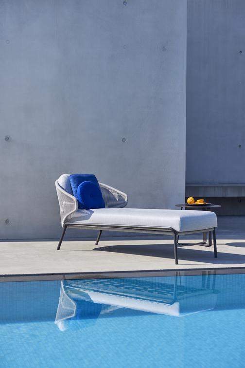 MNST321 Шезлонг лава бронза Manutti Radius - Вид №5