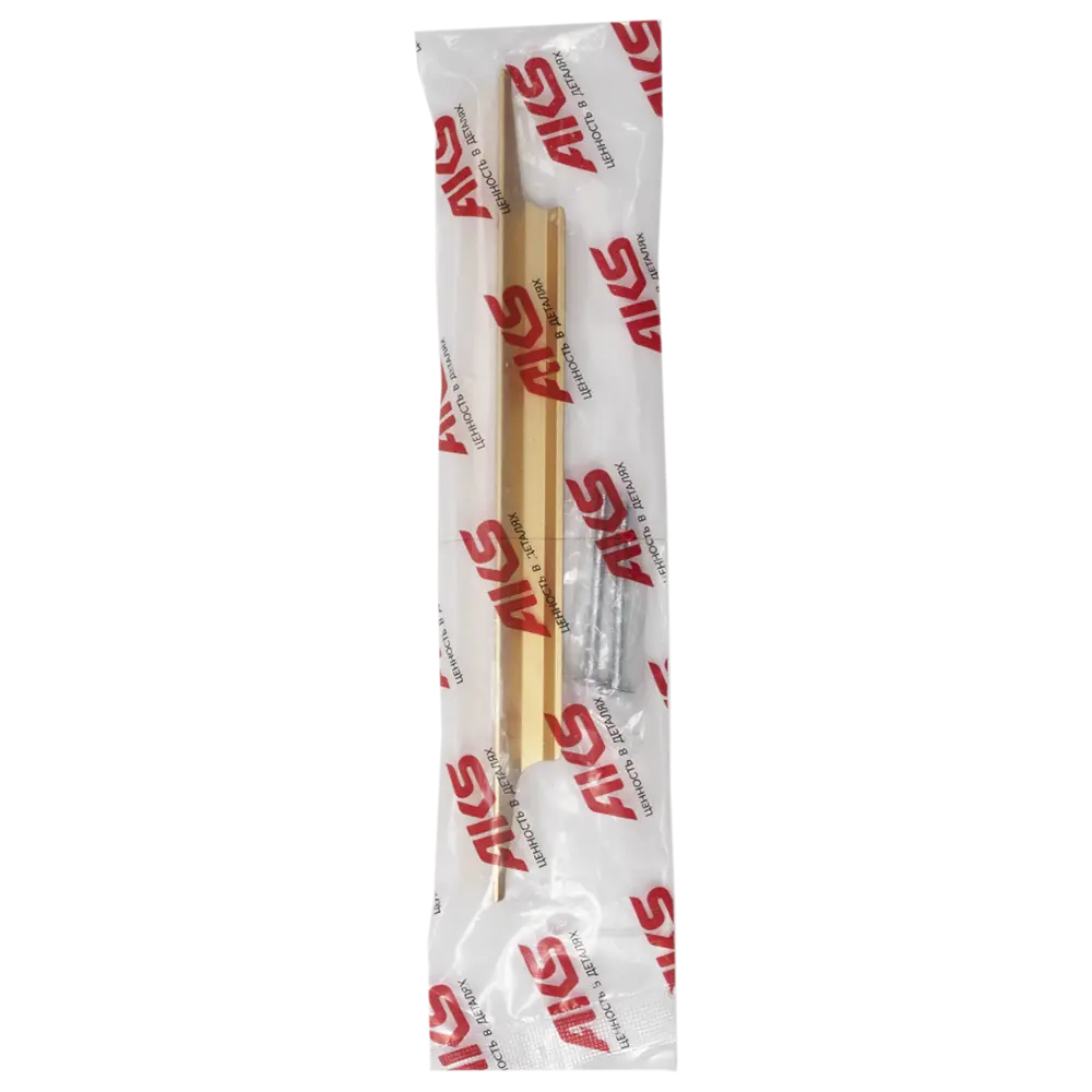 Мебельная ручка-скоба Stells-128 128 мм золото AKS STLM-2106355 - Вид №4