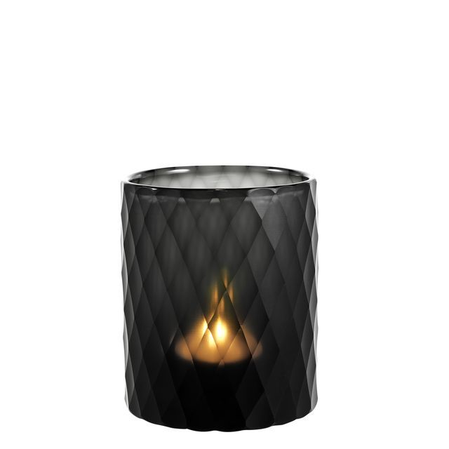 Подсвечник стеклянный черный Morton S от Eichholtz EICHHOLTZ EICHHOLTZ 060324 Черный  - Вид №1