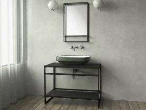 sanwacompany Тумба под умывальник из стали Fine