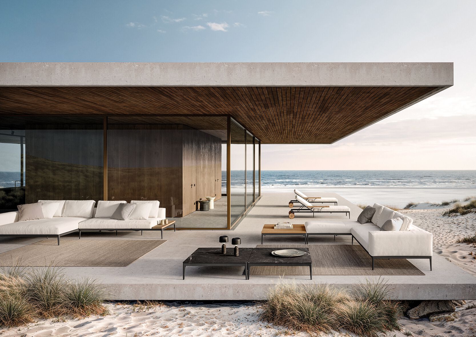 Ткань квадратный сад пуфик Gloster сетка ARCH-00068426 - Вид №20