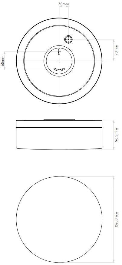 Astro Lighting Светодиодный потолочный светильник из стали и стекла  1292003  - Вид №3