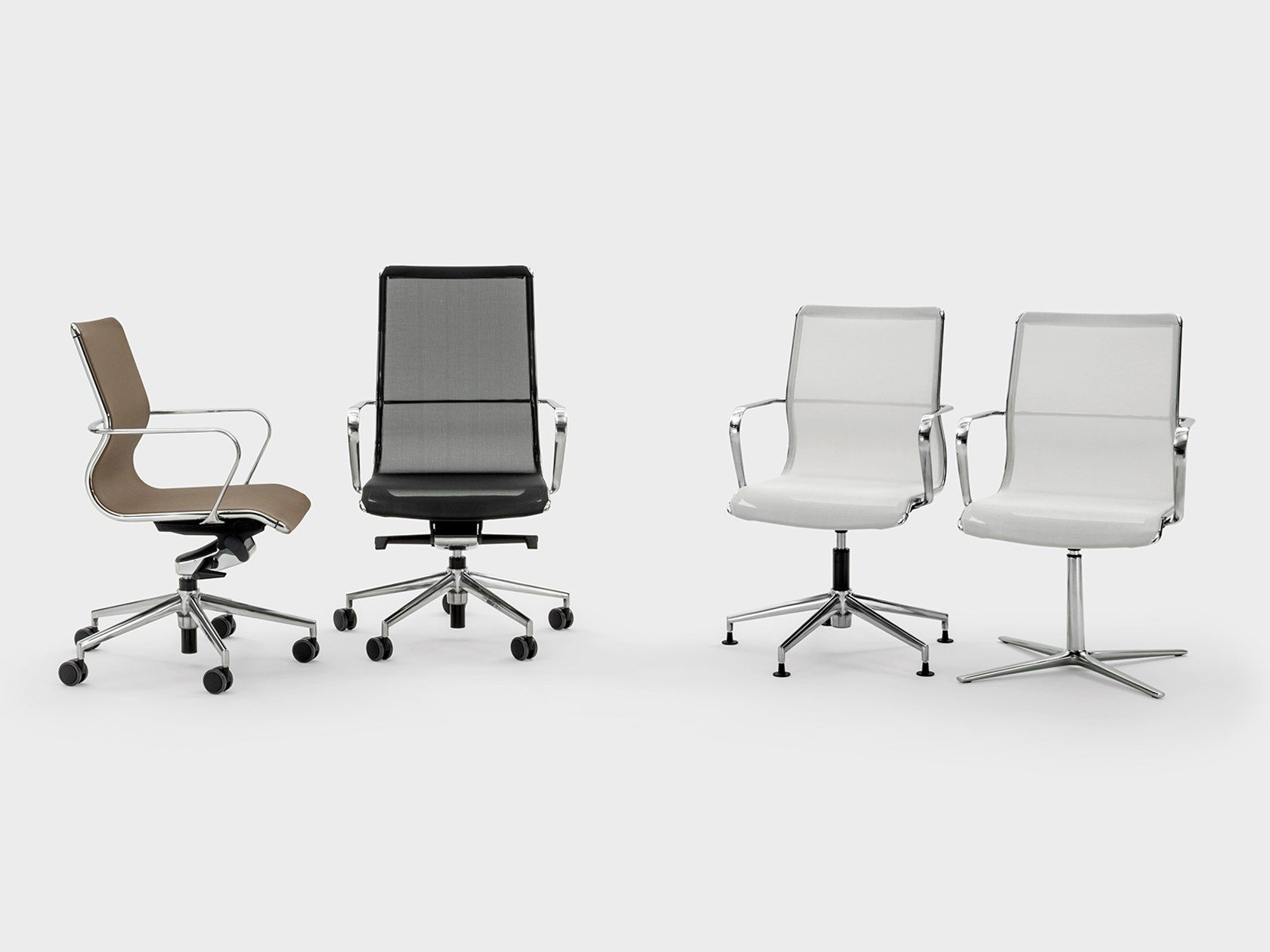 Тканевый операционный офисный стул с колесами на насесте Viganò Omega ARCH-00066612 - Вид №6