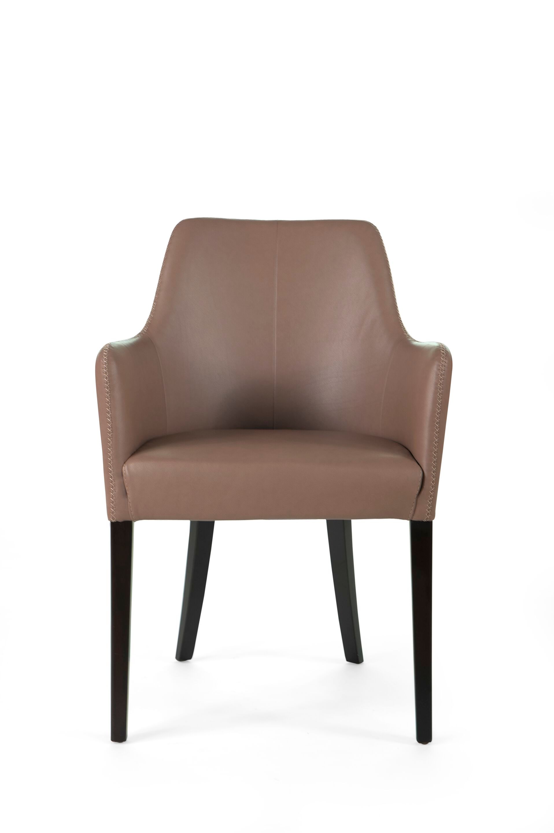 Кожаный мягкий стул с подлокотниками Borzalino EMILY ARCH-00047429 - Вид №4