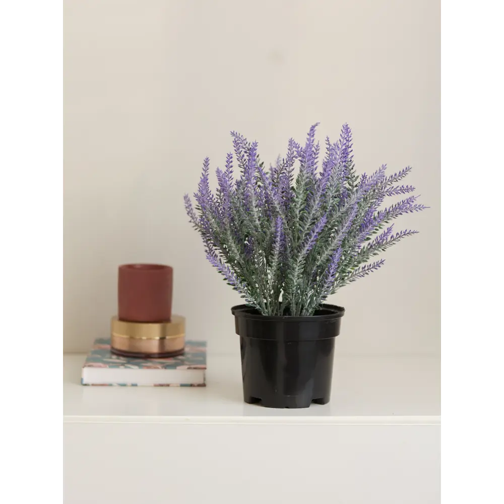 89356259 Искусственное растение в горшке лаванда Трес h30 см STLM-0949450 Santreyd  - Вид №4