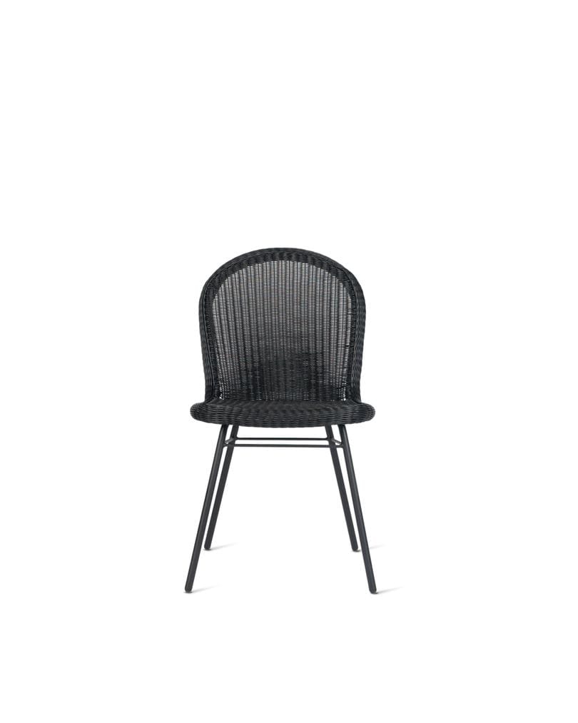 Плетеный и стальной садовый стул без подлокотников Vincent sheppard DAMIEN ARCH-00028704 - Вид №1