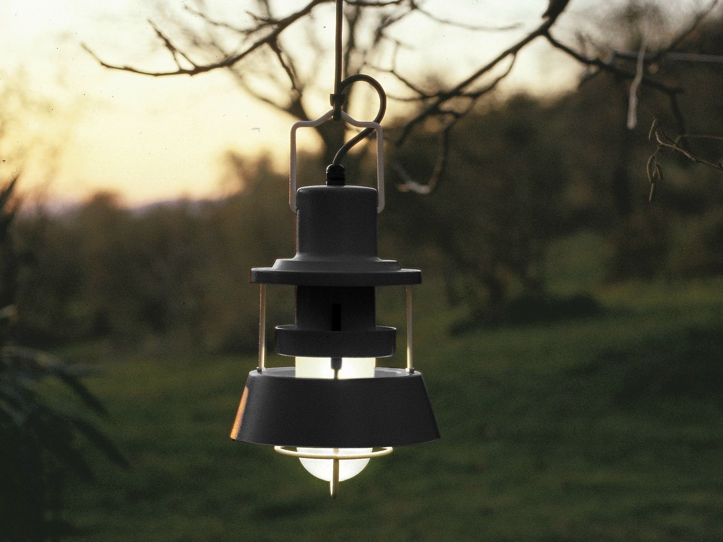 Открытый подвесной светильник из смолы и алюминия Martinelli Luce система Polo ARCH-00128315