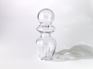 Ваза из дутого стекла