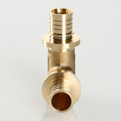 VTm.451.BG.002525 Фитинг аксиальный универсальный – угольник надвижной Valtec 25 (3,5) мм х 25 (3,5) мм  - Вид №2