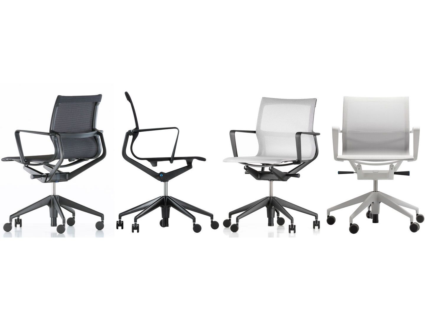 Поворотный операционный офисный стул с подлокотниками VITRA Physix ARCH-00007433