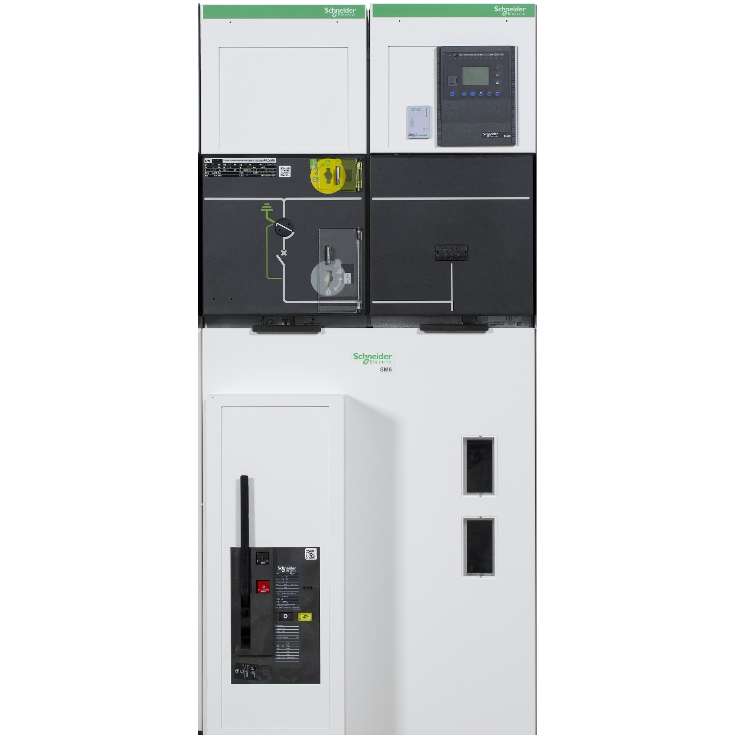 SM61DS20I2D106CR04 24 DM1A IAC12,5kA 1s 24kV 12,5kA1s 630A SEPAM 50-100A CT cubicle Schneider Electric SM6 
