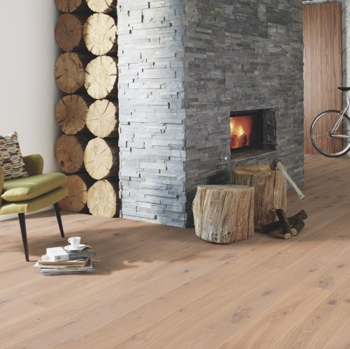 Массивная доска Boen Solid Plank Traditional Белый 162 Live Natural Дуб Рустик (Гладкая) 800-2220х162 мм EICB4MWD - Вид №11