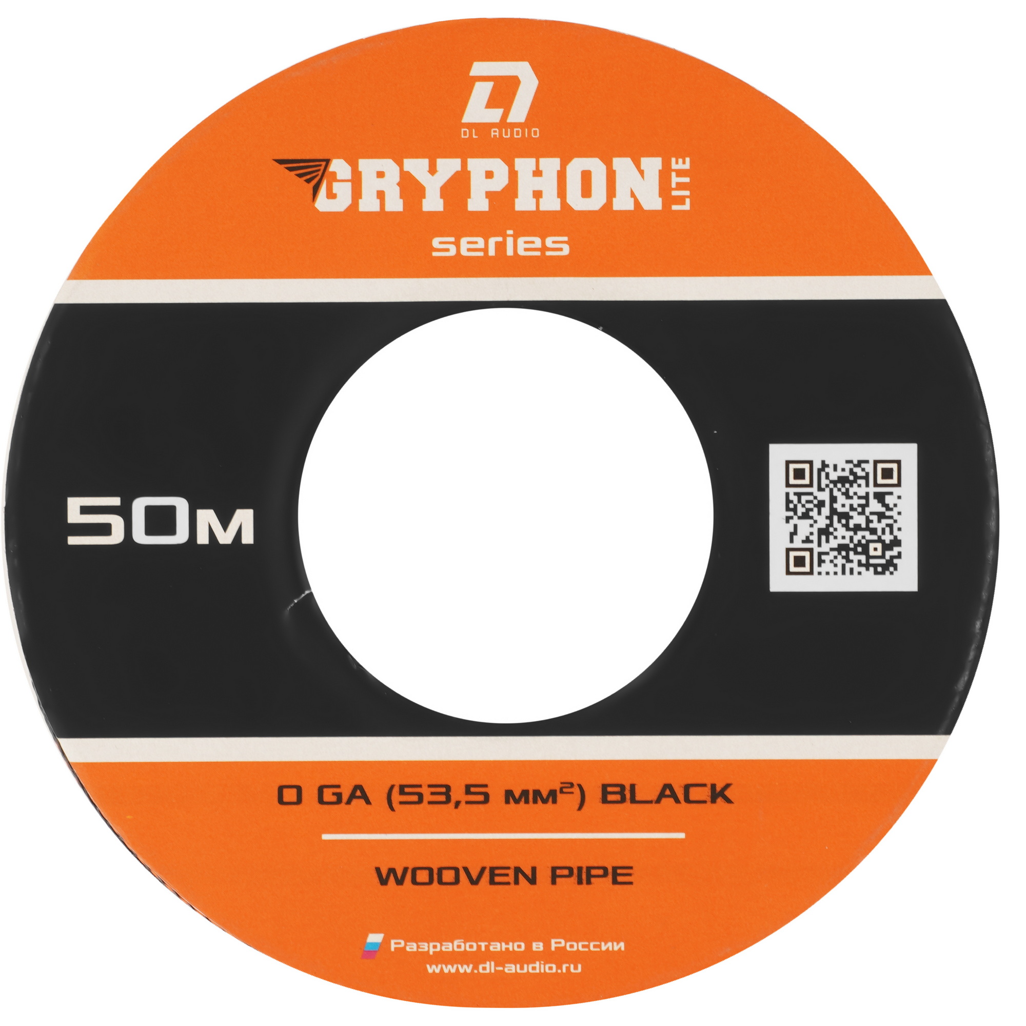 9285810 Оплетка для провода DL Audio Gryphon Lite WP 0 Ga Black STDN-0083088 - Вид №3