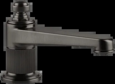 Носик для умывальника 65021 707 Gessi Venti20 ЧЕРНЫЙ МЕТАЛЛ BR. PVD