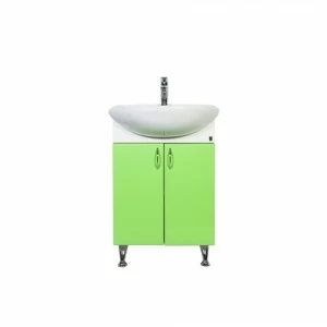 Тумба напольная Роса 50 см, цвет салатовый золото