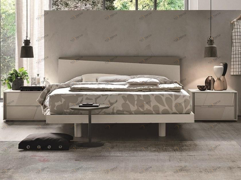 Gruppo Tomasella Лакированная двуспальная кровать sun-id-1459584