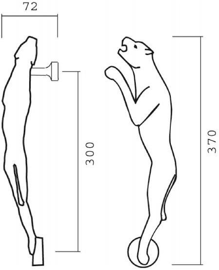 Pasini Ручка из латуни  0421  - Вид №3