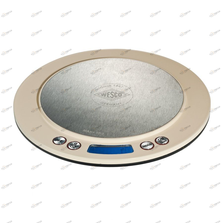 Весы цифровые, кремовые Wesco 32225123