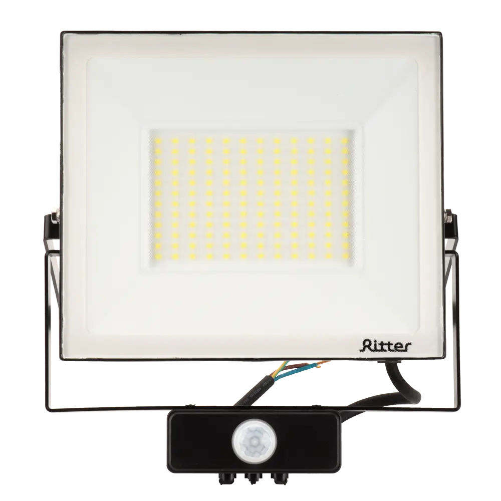 RITTER Profi LED прожектор 100Вт с датчиком движения для уличного освещения 83986914 STLM-0045897 - Вид №5