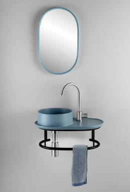 M504W2.100 Столешница на консоль A503V1 L503 A. e T. Italia KOMBO Белый глянцевый AeT ITALIA - Вид №2