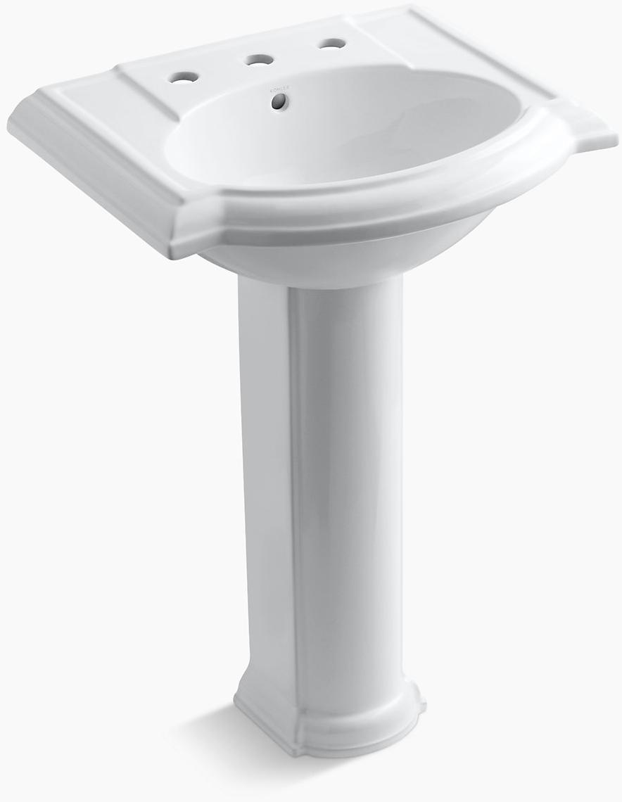 K-2286-8-58 Напольная раковина стоящая прямоугольная Kohler  - Вид №1