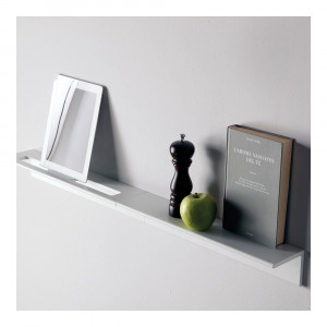 EVLIS450EVER Life Design Настенная полка из алюминия - Lissom Slim Lissom Непрозрачный белый