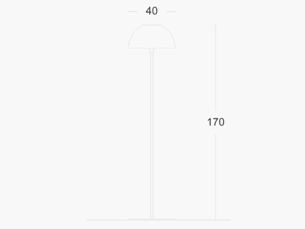 Железный торшер ZAVA ARCH-00145250 - Вид №3