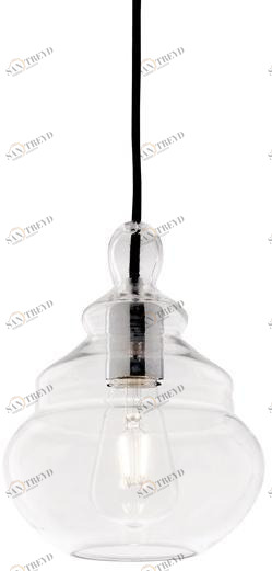 Miloox ADONE Подвесной светильник с прозрачным стеклянным диффузором  1744.14 