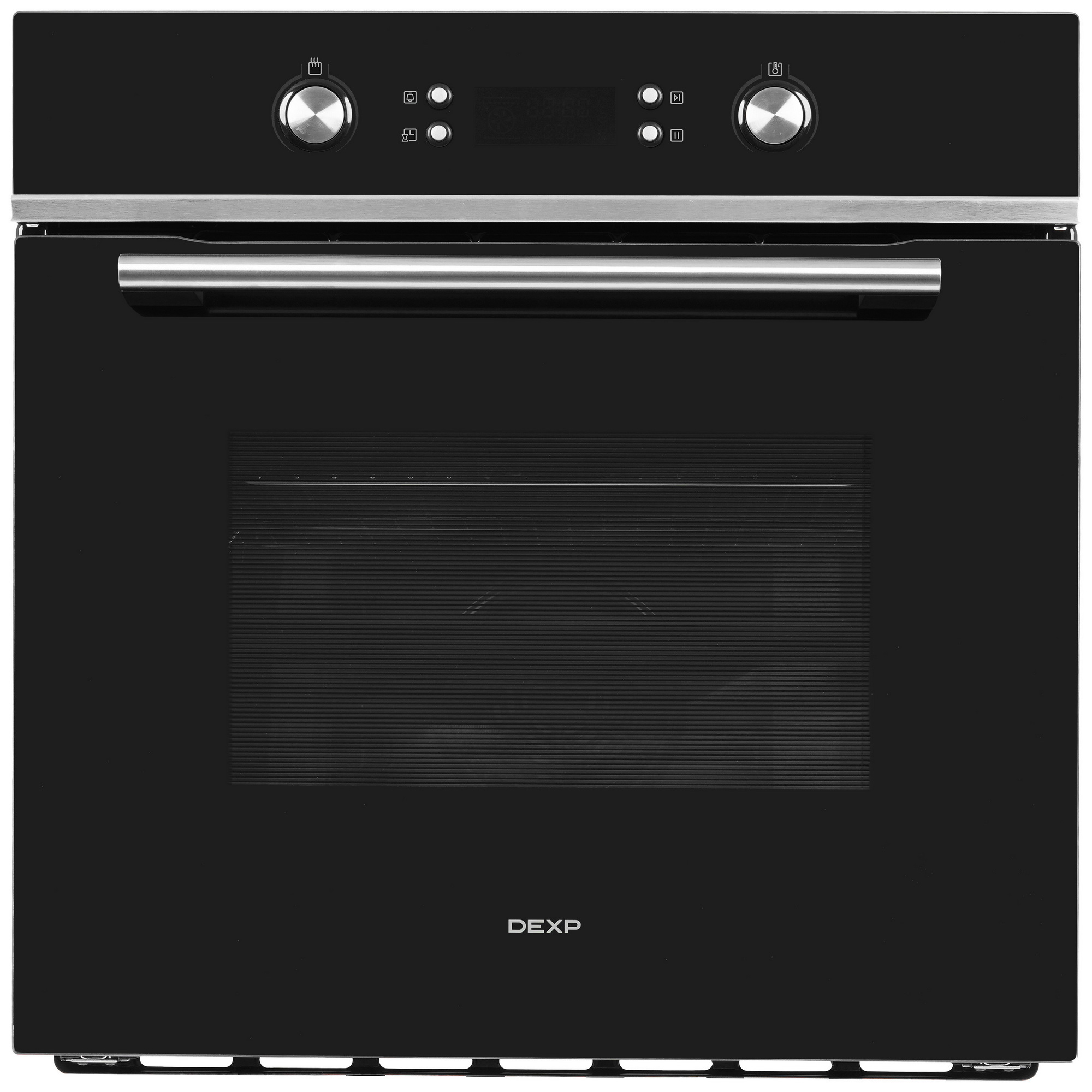 1659379 Электрический духовой шкаф DEXP 1M70GDB черный STDN-0045638