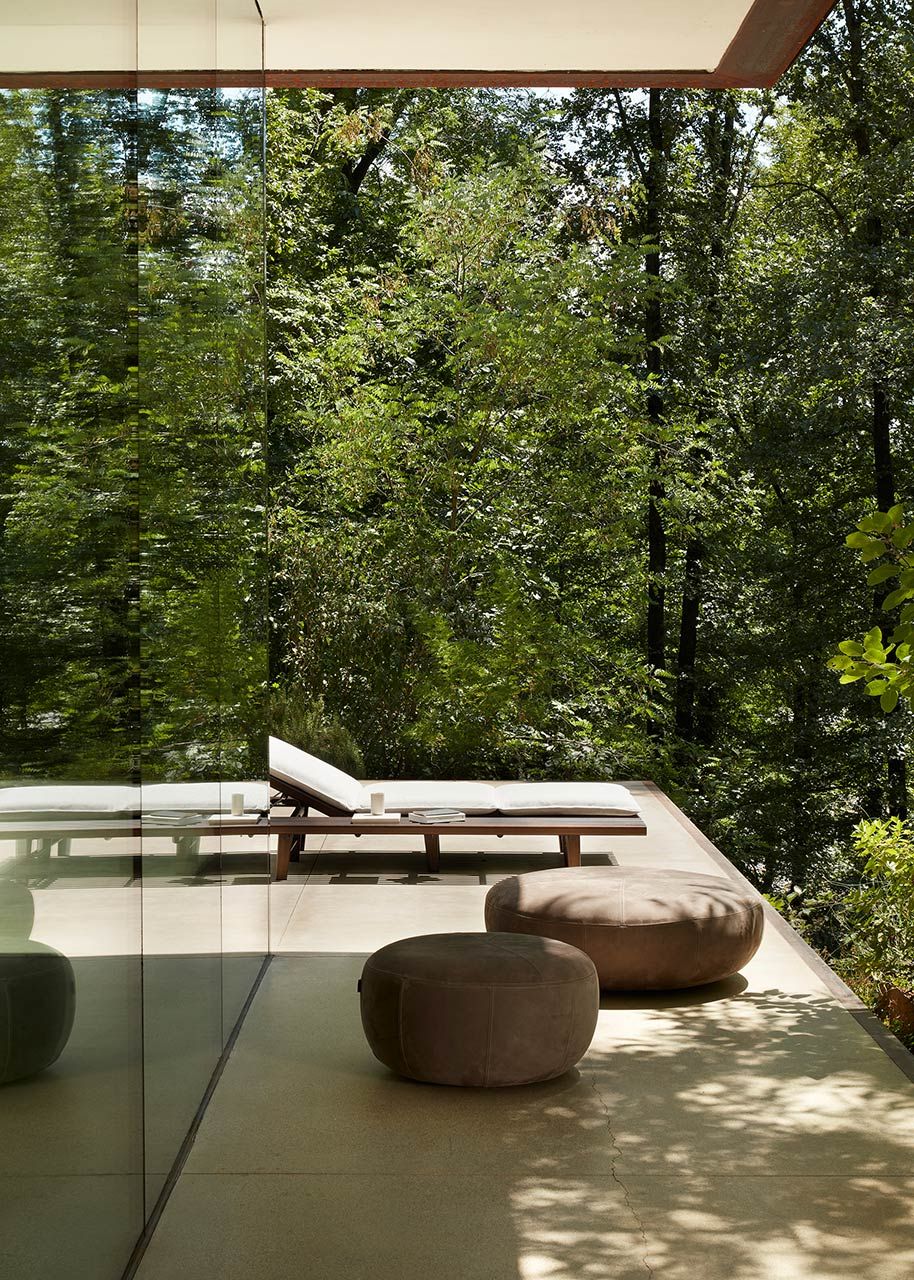 Шезлонг из красного дерева Exteta Эльба ARCH-00070701 - Вид №9