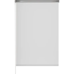 Штора рулонная блэкаут Silver 60x175 см белая