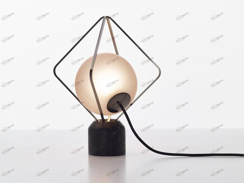 BROKIS Настольная лампа из мрамора и металла Jack o' lantern sun-id-1504552