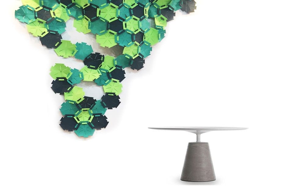 ПЭТ акустическая панель Slalom войлок ARCH-00016390 - Вид №7