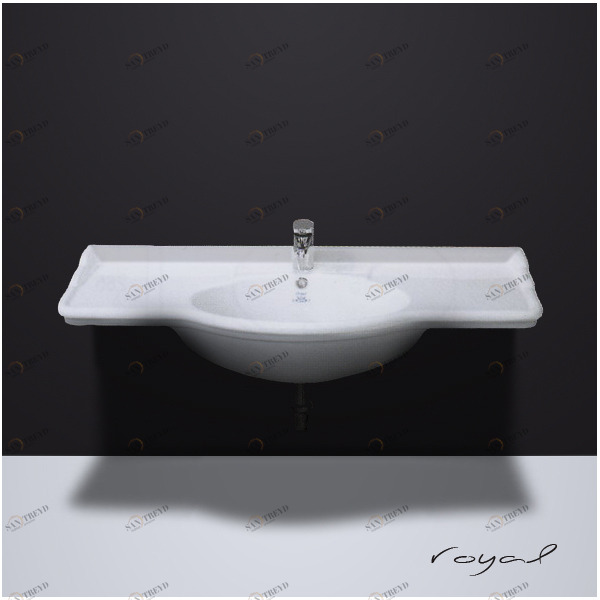 40127 Подвесная раковина настенная прямоугольная Althea Ceramica  белая 