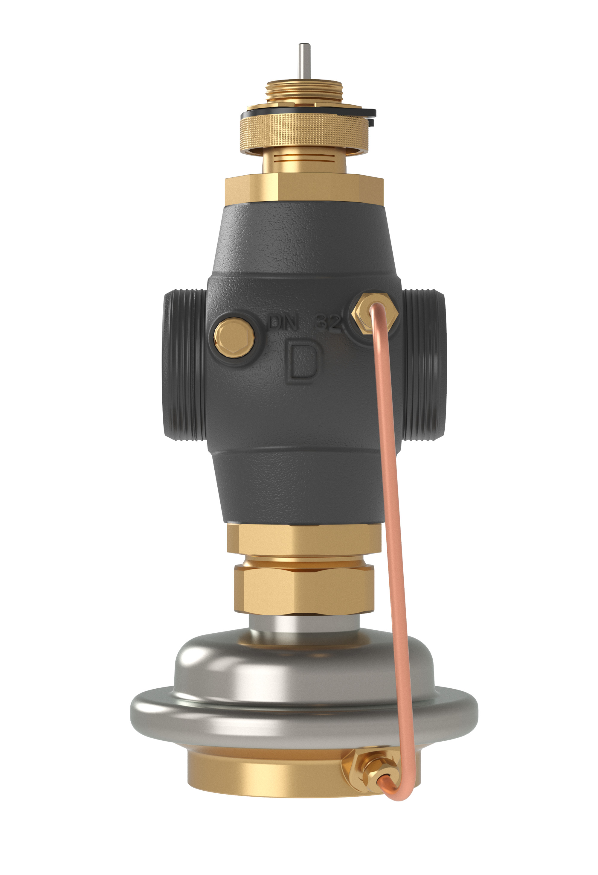 Danfoss Клапан регулирующий комбинированный AVQM с наружной резьбой или фланцевый Комб. р-рAVQM PN16 32/10//0,2/резьб. 003H6740  - Вид №48
