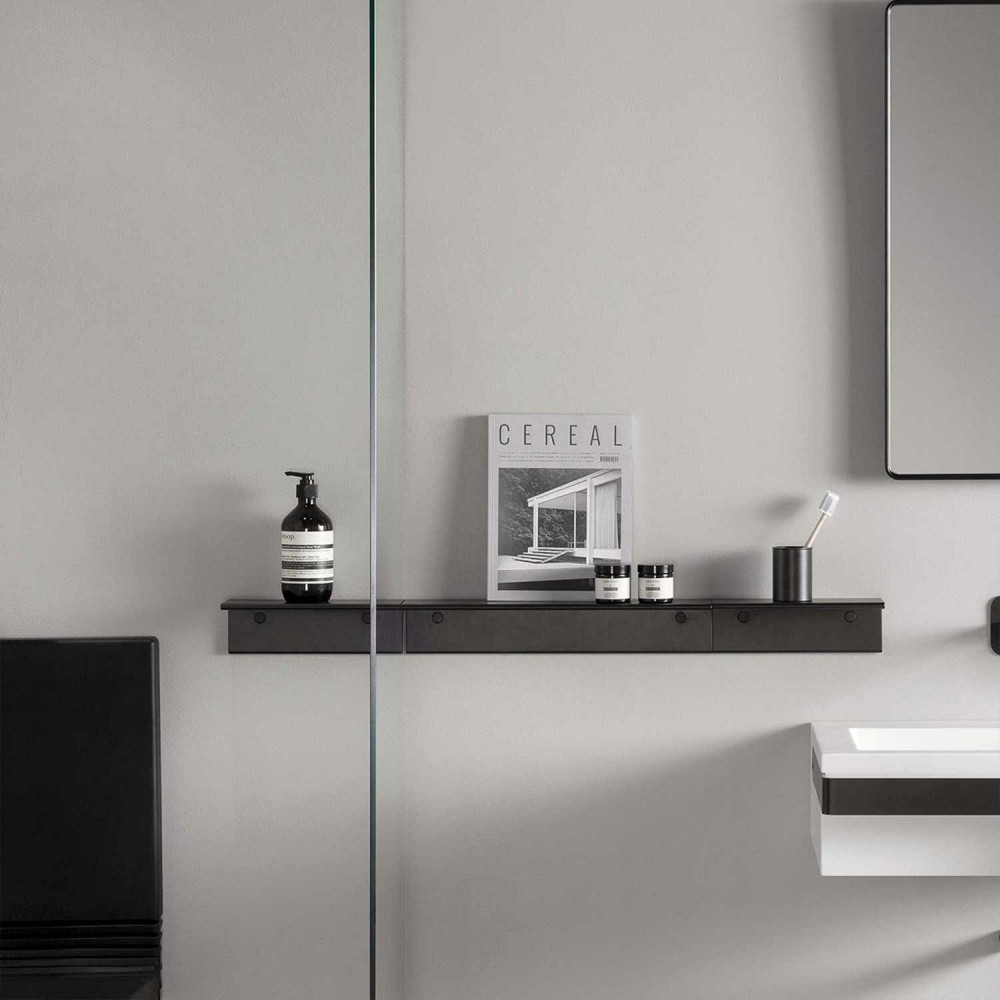EVLIS453EVER Life Design Настенная полка из алюминия - Lissom Slim Lissom Непрозрачный черный - Вид №1