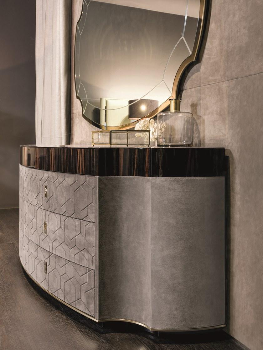 Longhi Кожаный комод со встроенными ручками Loveluxe 2018 – illusion collection Y 855 - Вид №1