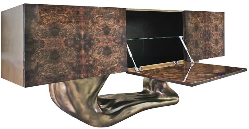 KARPA Буфет лакированный с распашными дверцами  K1181  - Вид №1