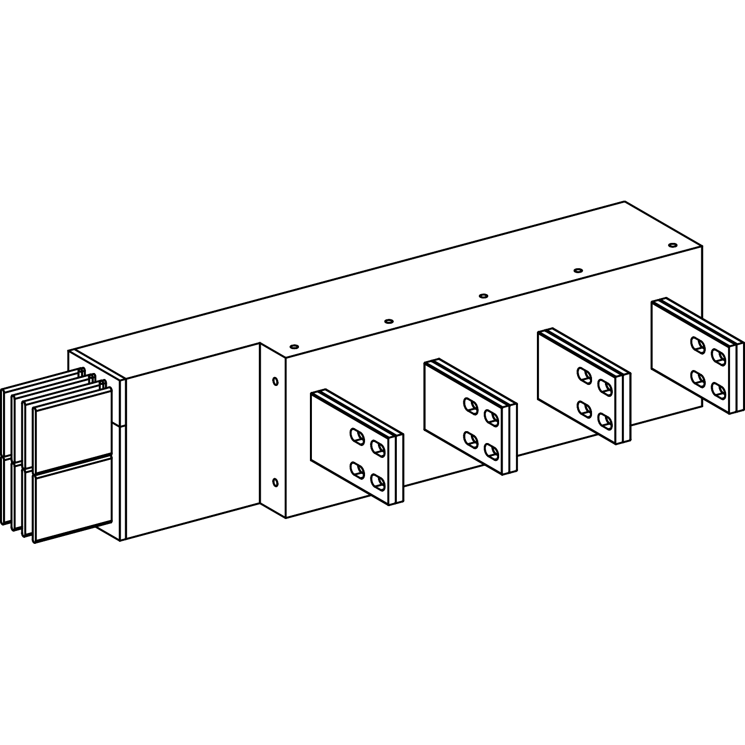 KRC5000EL52 СЕКЦИЯ ПРИСОЕДИНИТЕЛЬНАЯ К ТР-РУ Schneider Electric Canalis 