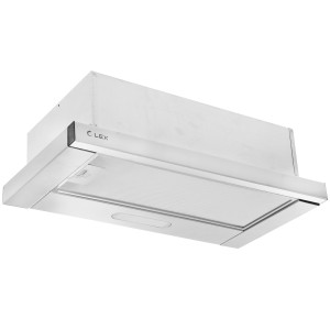 5368325 Вытяжка телескопическая LEX HONVER 2M 600 серый/серебристый