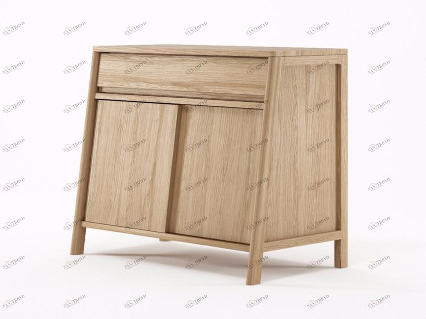 KARPENTER Комод деревянный с распашными дверцами и ящиками Circa17 sun-id-1504291