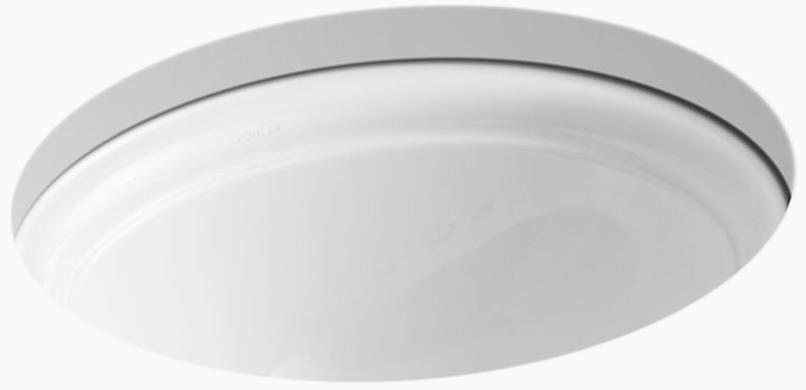 K-2350-G9 Накладная раковина под столешницу  прямоугольная Kohler  - Вид №1