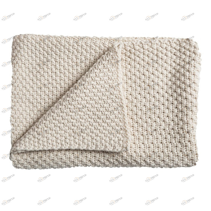 Плед детский хлопковый 75х100 см кремовый Sunny SCHARDT  00-3880144 Бежевый Santreyd 