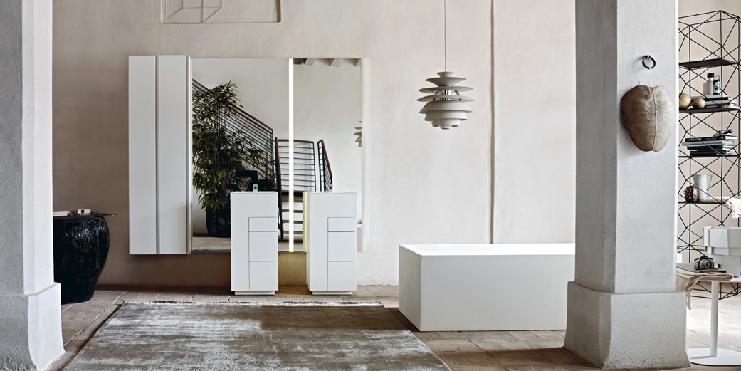 Комбинация ванной комнаты T06 в отделке Full 41 Milltek / L41 MILLDUE TOUCH TOUCH06 - Вид №1