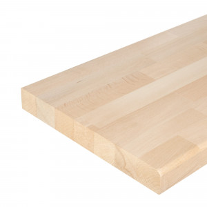 18304934 Ступень 40x300x1200 мм бук сорт Экстра цельноламельная