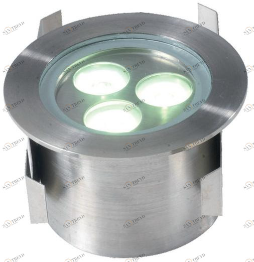 TEKNI-LED Ступень светодиодная напольная из нержавеющей стали Aqua sun-id-1479118