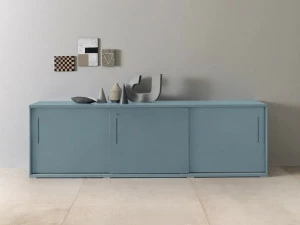 Martex Лакированный офисный шкаф с раздвижными дверцами Galaxy